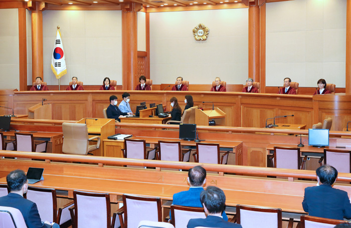 7월 선고, 심판사건 20건 결정 사진