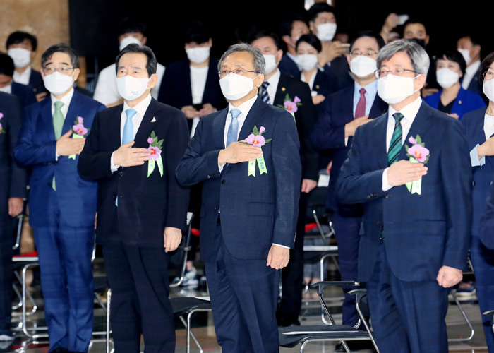 제72주년 제헌절 경축식 사진