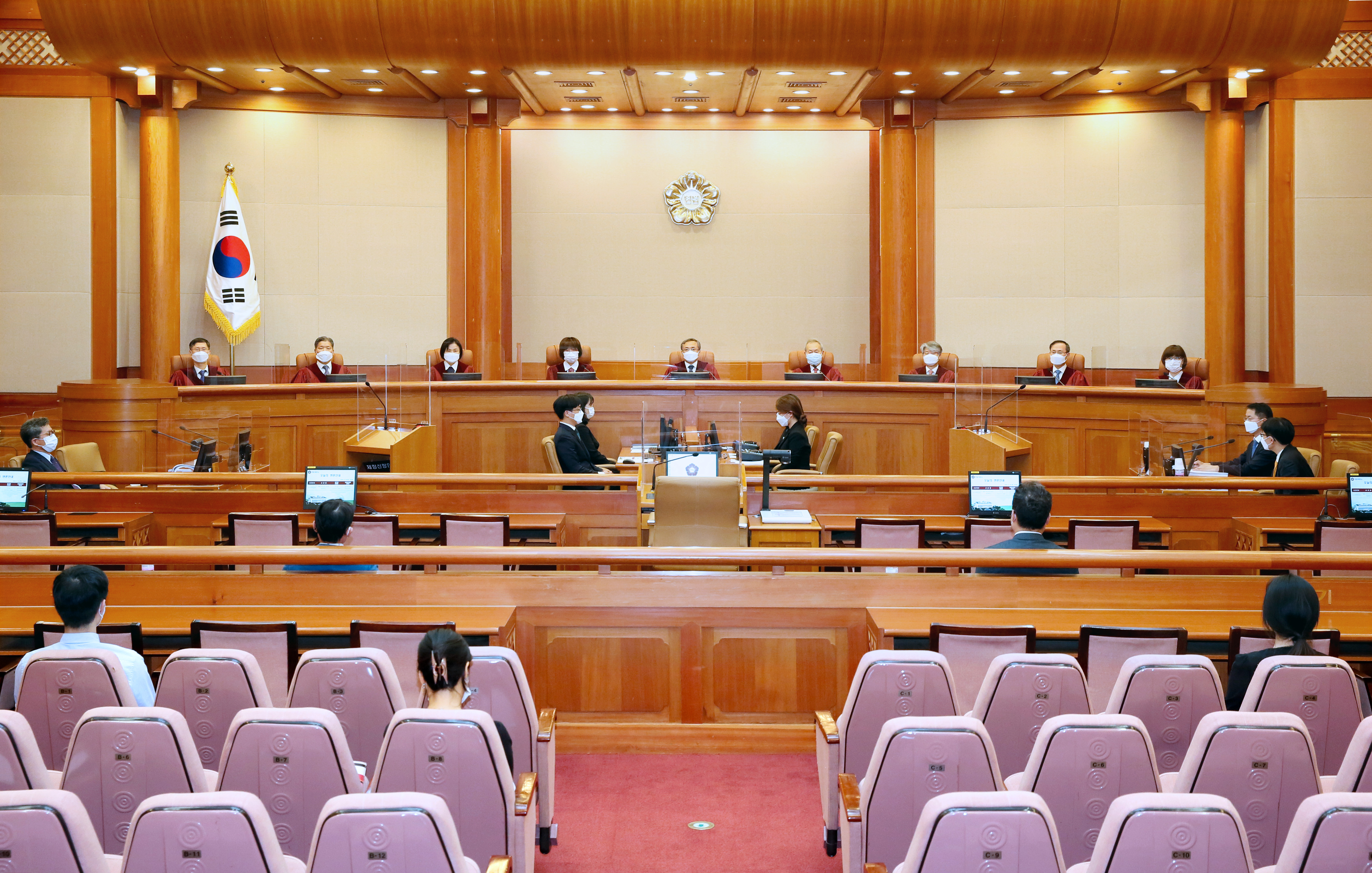 사실 적시 명예훼손죄 처벌 사건 변론 사진