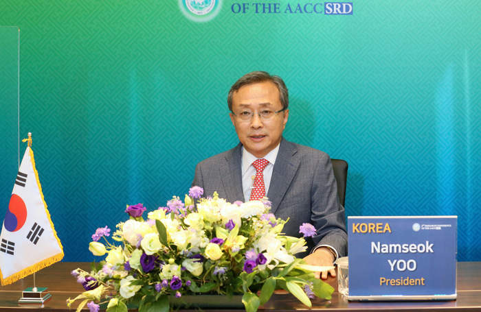 AACC 연구관 화상국제회의 개최 사진1