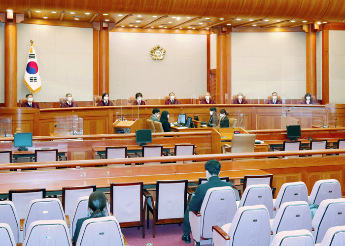 11월 선고, 심판사건 68건 결정 사진